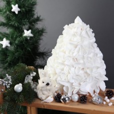 Светильник декоративный Uniel ULW-R07 T/White+Green/150C/A Ель белая UL-00009404 Светильник декоративный Uniel ULW-R07 T/White+Green/150C/A Ель белая UL-00009404