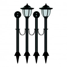 Светильник на солнечных батареях Uniel Фонари USL-S-181/PT720 Lantern Set02 UL-00003132 Светильник на солнечных батареях Uniel Фонари USL-S-181/PT720 Lantern Set02 UL-00003132