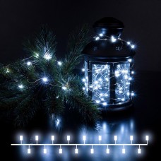 Светодиодная гирлянда Eurosvet Нить Роса 230V 400-008 белый Светодиодная гирлянда Eurosvet Нить Роса 230V 400-008 белый