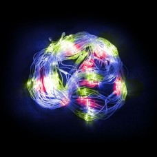 Светодиодная гирлянда Feron Сеть 230V разноцветная с мерцанием CL30 32359 Светодиодная гирлянда Feron Сеть 230V разноцветная с мерцанием CL30 32359