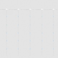 Светодиодная гирлянда Feron Занавес USB белый без мерцания CL590 41636