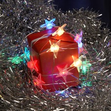 Светодиодная гирлянда Feron Звездочки USB разноцветная без мерцания CL572 41649 Светодиодная гирлянда Feron Звездочки USB разноцветная без мерцания CL572 41649