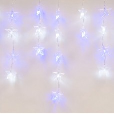 Светодиодная гирлянда Uniel занавес 220V белый ULD-E5505-196/DTK WHITE-BLUE IP20 STARS-1 UL-00001410 Светодиодная гирлянда Uniel занавес 220V белый ULD-E5505-196/DTK WHITE-BLUE IP20 STARS-1 UL-00001410