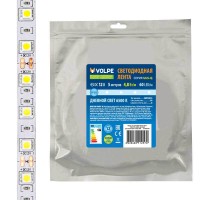 Светодиодная лента Volpe 4,8W/m 60LED/m 2835SMD холодный белый 5M ULS-Q320 2835-60LED/m-8mm-IP20-DC12V-4,8W/m-5M-6500K UL-00004537 Светодиодная лента Volpe 4,8W/m 60LED/m 2835SMD холодный белый 5M ULS-Q320 2835-60LED/m-8mm-IP20-DC12V-4,8W/m-5M-6500K UL-00004537