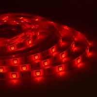 Светодиодная влагозащищенная лента Apeyron 7,2W/m 30LED/m 5050SMD разноцветная 5M LSE-041