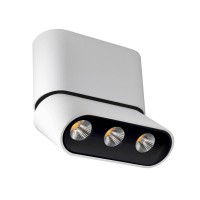 Светодиодный спот Lumien Hall Фергус 8005/3CS-WT-BK Светодиодный спот Lumien Hall Фергус 8005/3CS-WT-BK