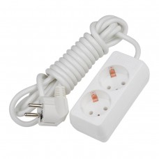 Удлинитель Uniel 2гн х 3м с/з Standard S-GCD2-3 02885 Удлинитель Uniel 2гн х 3м с/з Standard S-GCD2-3 02885