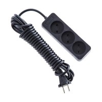 Удлинитель Uniel 3гн х 5м б/з Standard S-CD3-5 Black UL-00003605 Удлинитель Uniel 3гн х 5м б/з Standard S-CD3-5 Black UL-00003605