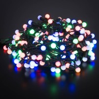 Уличная светодиодная гирлянда Eurosvet нить 230V 400-104 мульти с эффектом мерцания Уличная светодиодная гирлянда Eurosvet нить 230V 400-104 мульти с эффектом мерцания