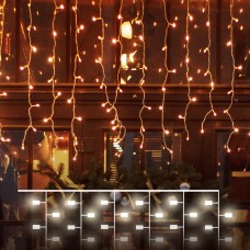 Уличная светодиодная гирлянда Eurosvet Занавес 230V 200-101 теплый белый Уличная светодиодная гирлянда Eurosvet Занавес 230V 200-101 теплый белый
