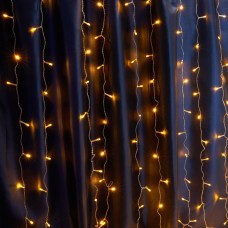 Уличная светодиодная гирлянда Feron Занавес 230V желтый без мерцания CL19 41623 Уличная светодиодная гирлянда Feron Занавес 230V желтый без мерцания CL19 41623