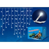 Уличная светодиодная гирлянда Uniel бахрома 220V синий ULD-B3010-200/TBK Blue IP67 UL-00003932 Уличная светодиодная гирлянда Uniel бахрома 220V синий ULD-B3010-200/TBK Blue IP67 UL-00003932