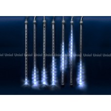 Уличная светодиодная гирлянда Uniel занавес 220V синий ULD-E2403-144/DTK BLUE IP44 METEOR 11120 Уличная светодиодная гирлянда Uniel занавес 220V синий ULD-E2403-144/DTK BLUE IP44 METEOR 11120