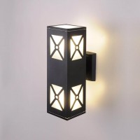 Уличный настенный cветильник Elektrostandard 1405 Techno черный 4690389131912 Уличный настенный cветильник Elektrostandard 1405 Techno черный 4690389131912