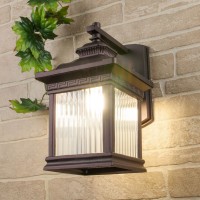 Уличный настенный светильник Elektrostandard Sargas D кофе GL 1027D 4690389150197 Уличный настенный светильник Elektrostandard Sargas D кофе GL 1027D 4690389150197