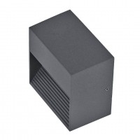 Уличный настенный светильник Ideal Lux Down AP1 Antracite 122045 Уличный настенный светильник Ideal Lux Down AP1 Antracite 122045