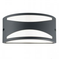 Уличный настенный светильник Ideal Lux Rex-3 AP1 Antracite 092447 Уличный настенный светильник Ideal Lux Rex-3 AP1 Antracite 092447