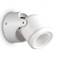 Уличный настенный светильник Ideal Lux Xeno AP1 Bianco 129488 Уличный настенный светильник Ideal Lux Xeno AP1 Bianco 129488