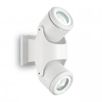 Уличный настенный светильник Ideal Lux Xeno AP2 Bianco 129495 Уличный настенный светильник Ideal Lux Xeno AP2 Bianco 129495