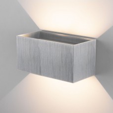 Уличный настенный светодиодный светильник Elektrostandard Winner 35137/W алюминий 4690389177798 Уличный настенный светодиодный светильник Elektrostandard Winner 35137/W алюминий 4690389177798