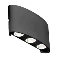 Уличный настенный светодиодный светильник ST Luce Bisello SL089.401.06 Уличный настенный светодиодный светильник ST Luce Bisello SL089.401.06