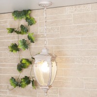 Уличный подвесной светильник Elektrostandard Andromeda H GLYF-8024H белое золото 4690389062087 Уличный подвесной светильник Elektrostandard Andromeda H GLYF-8024H белое золото 4690389062087