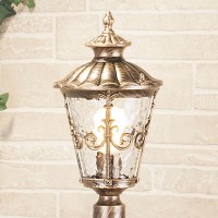 Уличный светильник Elektrostandard Diadema F GLYF-8046F черное золото 4690389056956 Уличный светильник Elektrostandard Diadema F GLYF-8046F черное золото 4690389056956