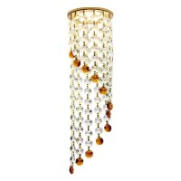 Встраиваемый светильник Ambrella light Crystal K3440 CL/BR/G Встраиваемый светильник Ambrella light Crystal K3440 CL/BR/G