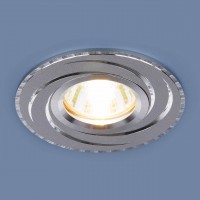 Встраиваемый светильник Elektrostandard 2002 MR16 HL/SL графит/cеребро 4690389059704 Встраиваемый светильник Elektrostandard 2002 MR16 HL/SL графит/cеребро 4690389059704