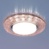 Встраиваемый светильник Elektrostandard 3030 GX53 PK розовый 4690389083303 Встраиваемый светильник Elektrostandard 3030 GX53 PK розовый 4690389083303