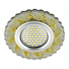 Встраиваемый светильник Fametto Luciole DLS-L139 Gu5.3 Glassy/Gold