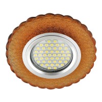 Встраиваемый светильник Fametto Luciole DLS-L140 Gu5.3 Glassy/Gold Встраиваемый светильник Fametto Luciole DLS-L140 Gu5.3 Glassy/Gold