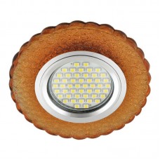 Встраиваемый светильник Fametto Luciole DLS-L140 Gu5.3 Glassy/Gold