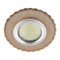Встраиваемый светильник Fametto Luciole DLS-L140 Gu5.3 Glassy/Tea Встраиваемый светильник Fametto Luciole DLS-L140 Gu5.3 Glassy/Tea