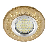 Встраиваемый светильник Fametto Luciole DLS-L141 Gu5.3 Glassy/Gold Встраиваемый светильник Fametto Luciole DLS-L141 Gu5.3 Glassy/Gold