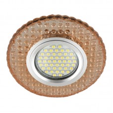 Встраиваемый светильник Fametto Luciole DLS-L143 Gu5.3 Glassy/Light Tea
