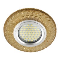Встраиваемый светильник Fametto Luciole DLS-L144 Gu5.3 Glassy/Gold Встраиваемый светильник Fametto Luciole DLS-L144 Gu5.3 Glassy/Gold