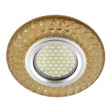Встраиваемый светильник Fametto Luciole DLS-L144 Gu5.3 Glassy/Gold