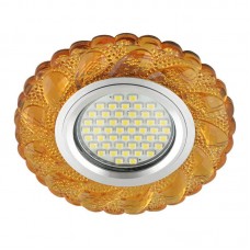 Встраиваемый светильник Fametto Luciole DLS-L147 Gu5.3 Glassy/Gold