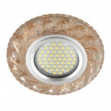 Встраиваемый светильник Fametto Luciole DLS-L147 Gu5.3 Glassy/Tea