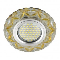 Встраиваемый светильник Fametto Luciole DLS-L149 Gu5.3 Glassy/Light Gold