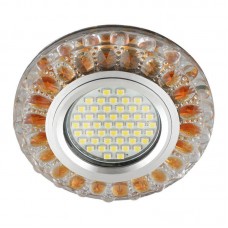Встраиваемый светильник Fametto Luciole DLS-L151 Gu5.3 Glassy/Gold