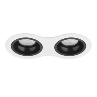 Встраиваемый светильник Lightstar Domino (214626+214607+214607) D6260707 Встраиваемый светильник Lightstar Domino (214626+214607+214607) D6260707