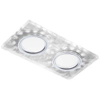 Встраиваемый светодиодный светильник Ambrella light Led S234/2 W/CH/WH Встраиваемый светодиодный светильник Ambrella light Led S234/2 W/CH/WH