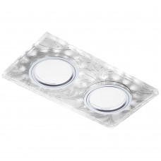 Встраиваемый светодиодный светильник Ambrella light Led S234/2 W/CH/WH