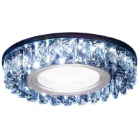 Встраиваемый светодиодный светильник Ambrella light Led S255 BK Встраиваемый светодиодный светильник Ambrella light Led S255 BK