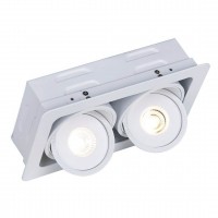 Встраиваемый светодиодный светильник Arte Lamp Studio A3007PL-2WH Встраиваемый светодиодный светильник Arte Lamp Studio A3007PL-2WH