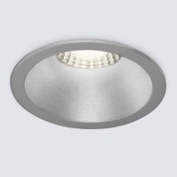 Встраиваемый светодиодный светильник Elektrostandard 15266/LED серебряный 4690389175541 Встраиваемый светодиодный светильник Elektrostandard 15266/LED серебряный 4690389175541