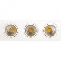 Встраиваемый светодиодный светильник Horoz 3X10W 6400К белый 016-022-0030 HRZ00000261