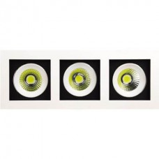 Встраиваемый светодиодный светильник Horoz Sabrina 3X8W 2700К белый 016-023-0024 HRZ00000268